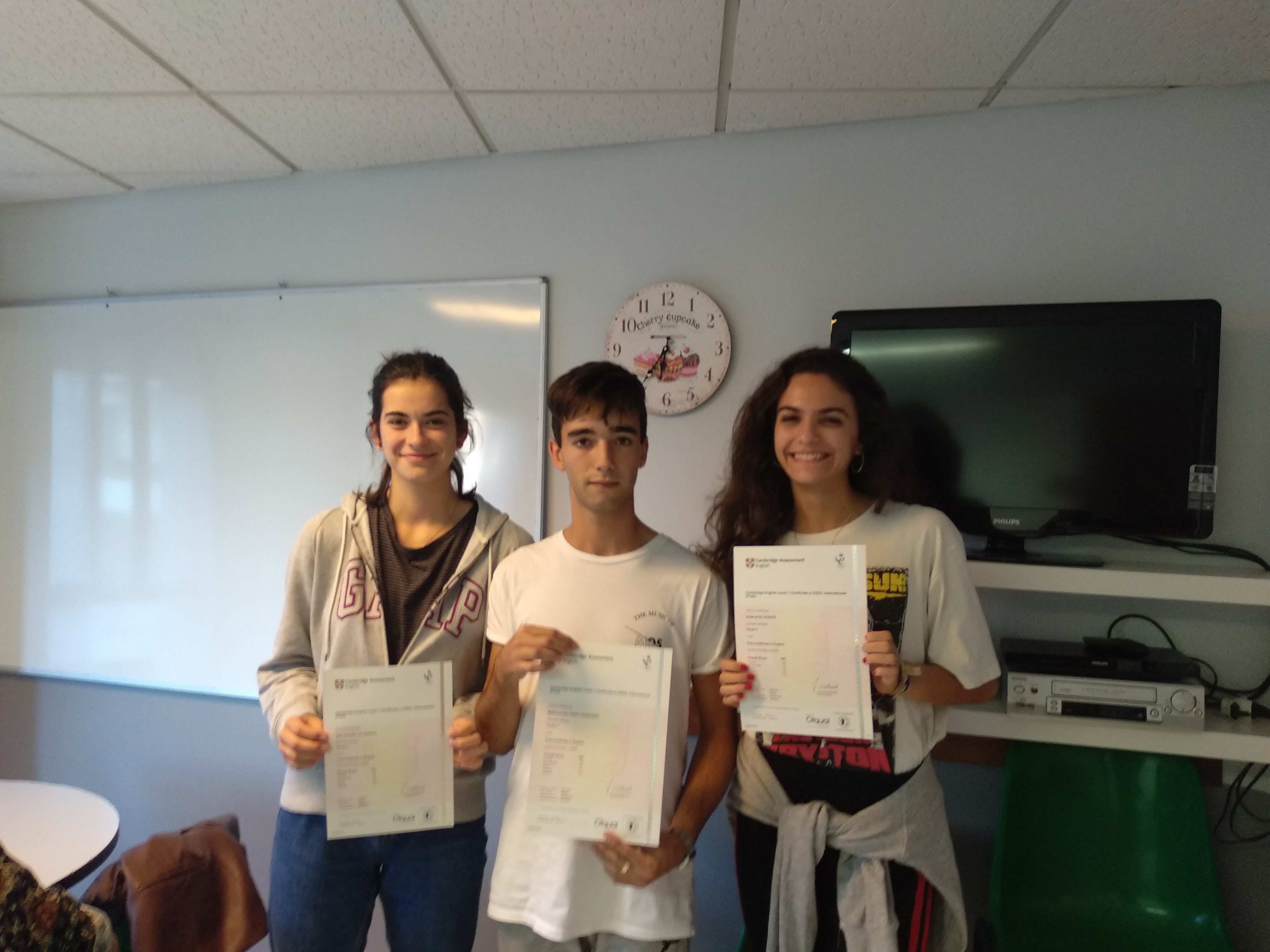 first certificate 2019 bray school 2